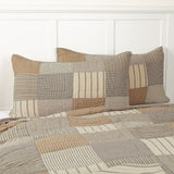 Sawyer Mill Charcoal King Sham 21x37, Set of 2