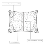 Tea Star Standard Sham 21x27