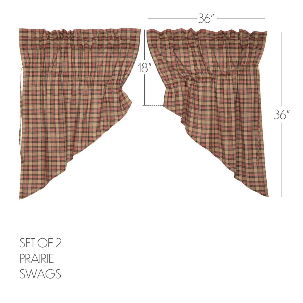 Crosswoods Curtain Set