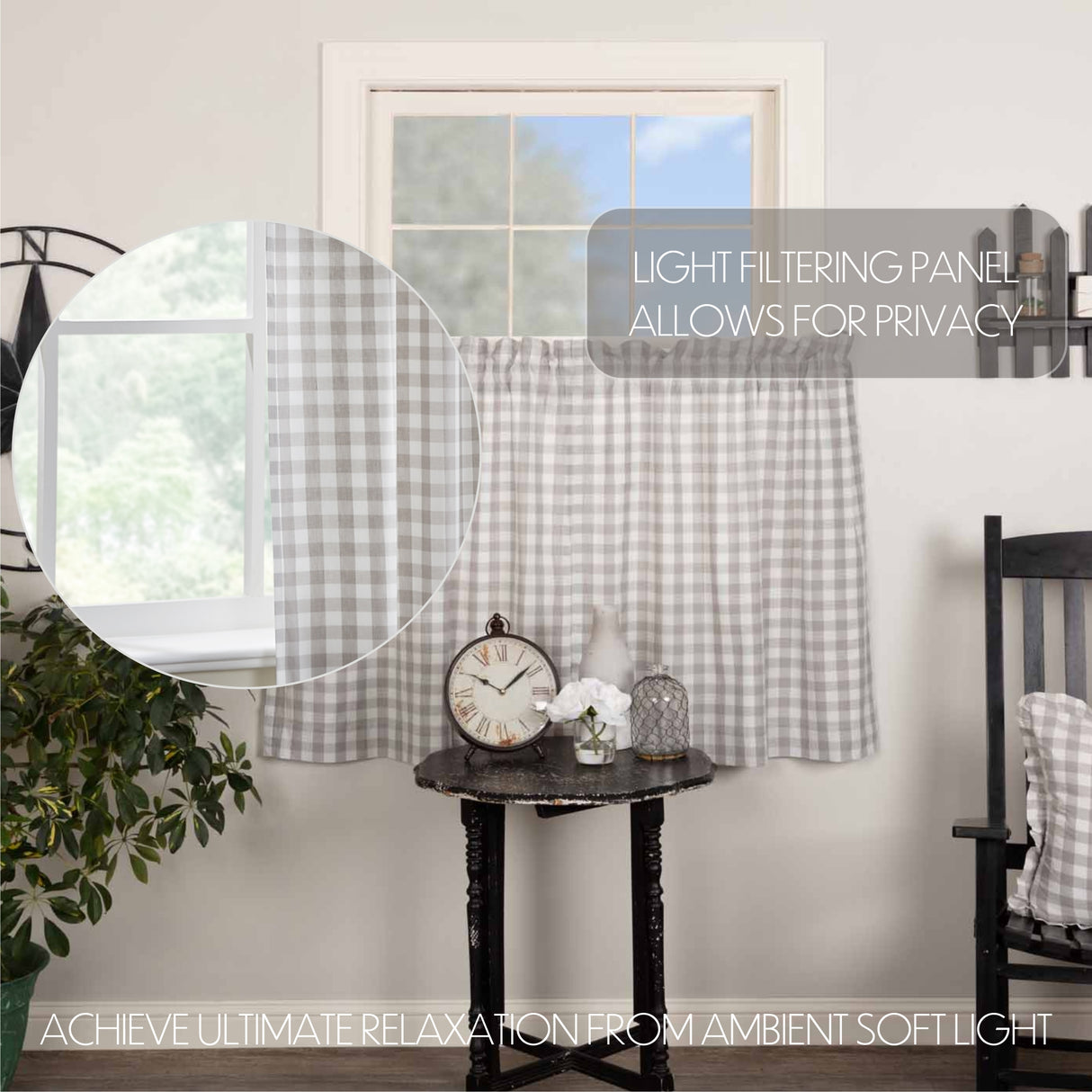 Annie Buffalo Check Curtain Set