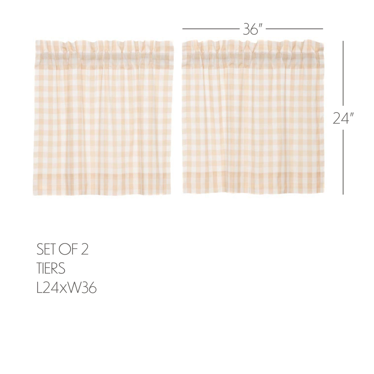 Annie Buffalo Check Curtain Set