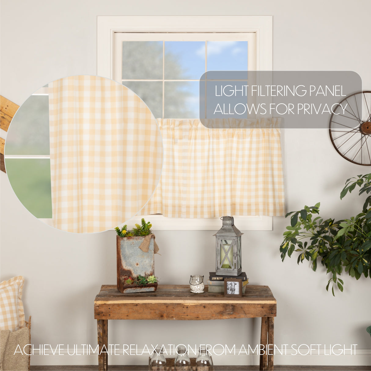Annie Buffalo Check Curtain Set