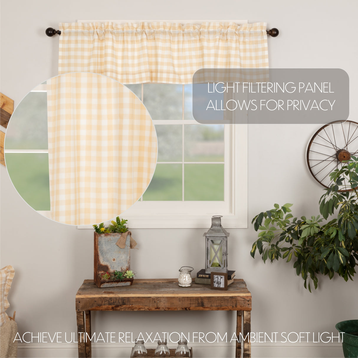 Annie Buffalo Check Curtain Set