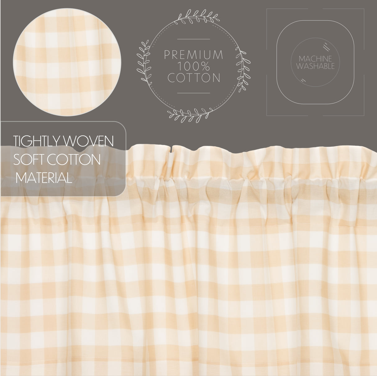 Annie Buffalo Check Curtain Set