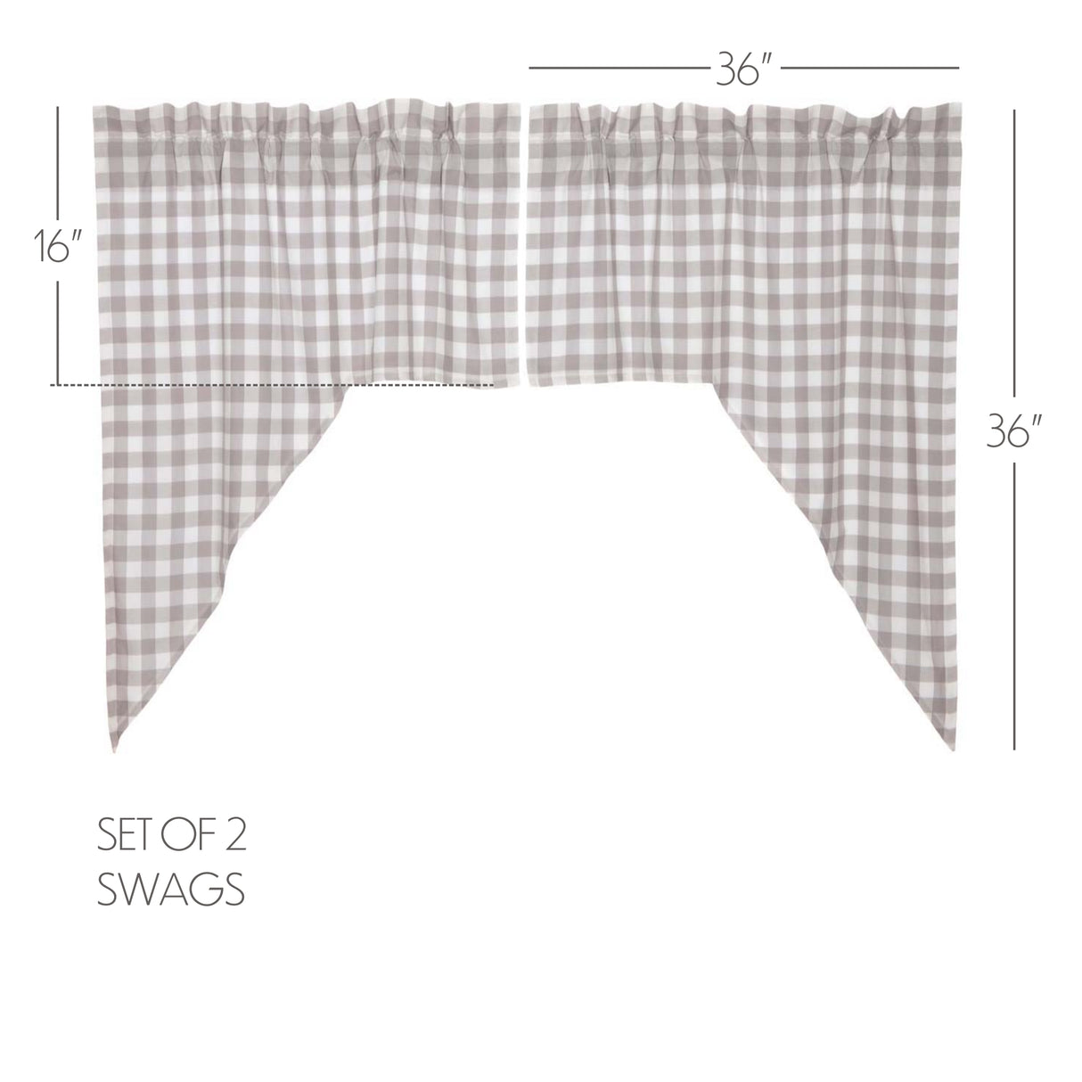 Annie Buffalo Check Curtain Set