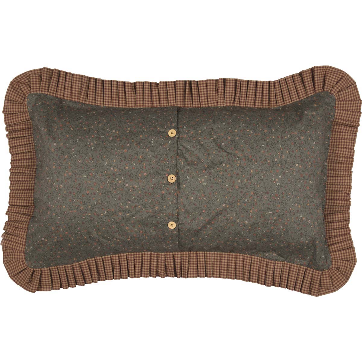 Crosswoods King Sham 21x37, Set of 2
