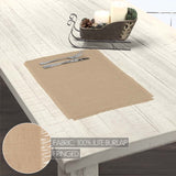Rustic & Lodge Holiday Tabletop & Kitchen-Jute Burlap Natural Tan kitchen-linen-sets, Placemat 12x18, 12 Pack