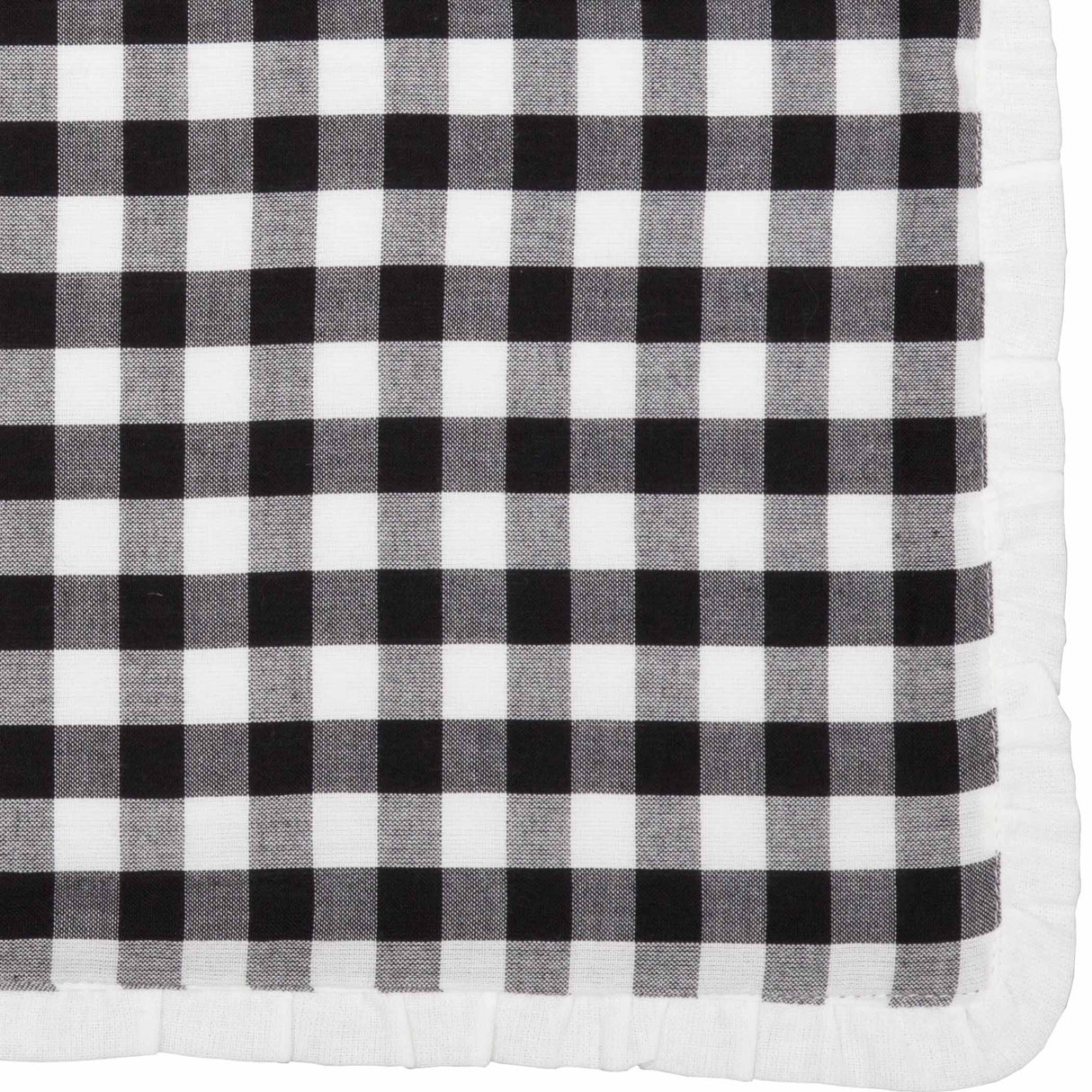Emmie Black Placemat Set of 6 12x18