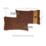 Heritage Farms Crow Pillow Case Set of 2