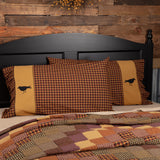 Heritage Farms Crow Pillow Case Set of 2