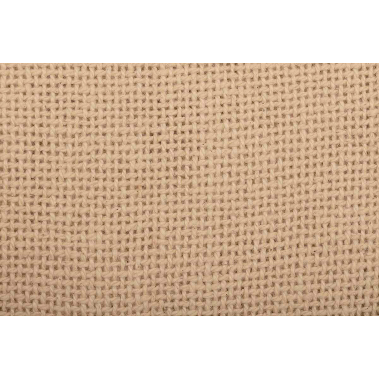 Burlap Fringed Bed Skirt