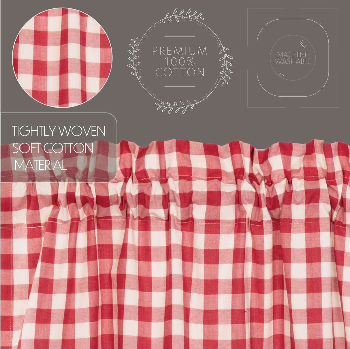 Annie Buffalo Check Curtain Set