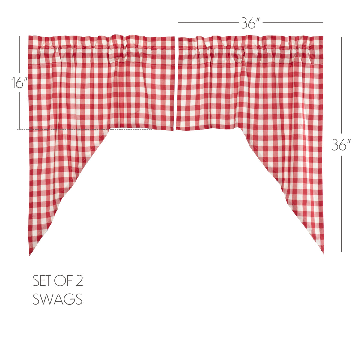 Annie Buffalo Check Curtain Set