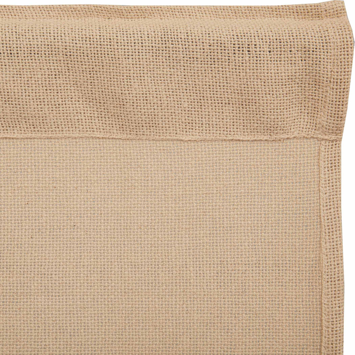 Burlap Vintage Prairie Short Panel Set of 2 63x36x18