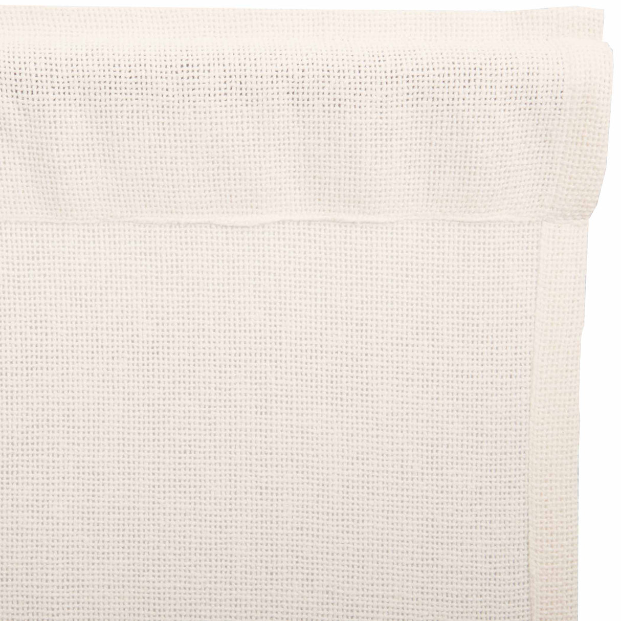 Burlap Antique White Prairie Long Panel Set of 2 84x36x18