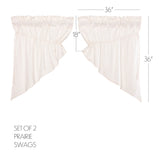 Simple Life Flax Curtain Set