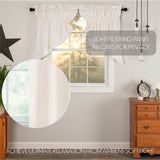 Simple Life Flax Curtain Set