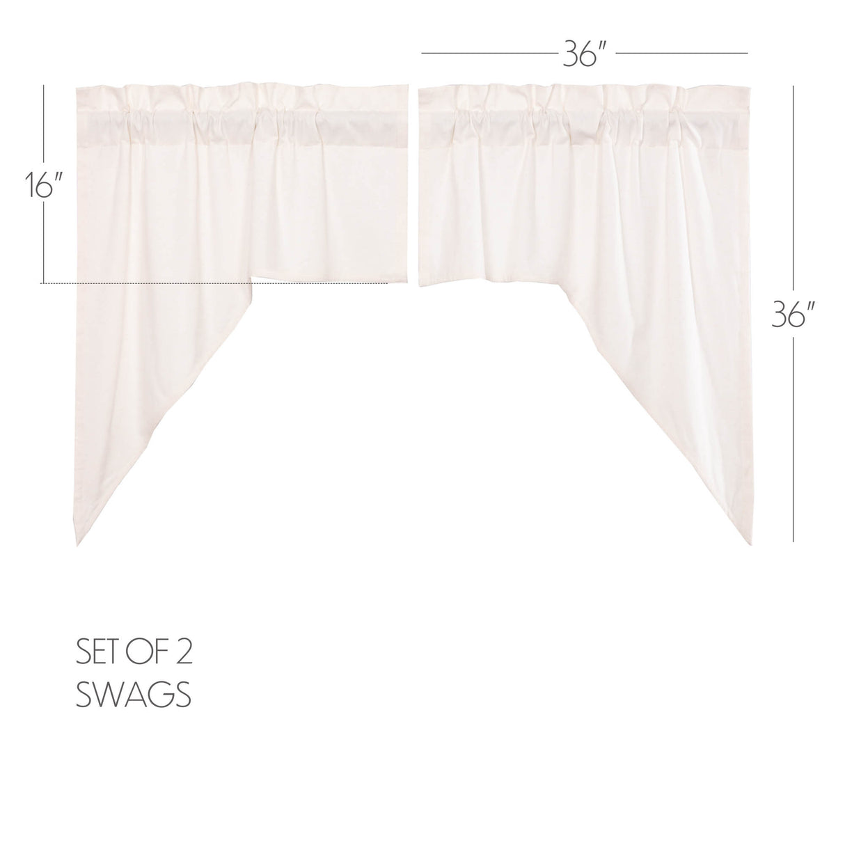 Simple Life Flax Curtain Set