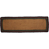 Wyatt Stenciled Bear Jute Stair Tread Rect Latex 8.5x27, Set of 7
