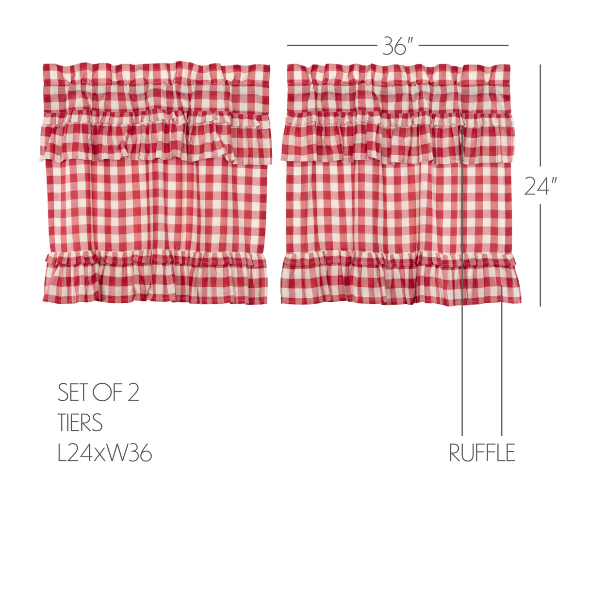 Annie Buffalo Check Curtain Set