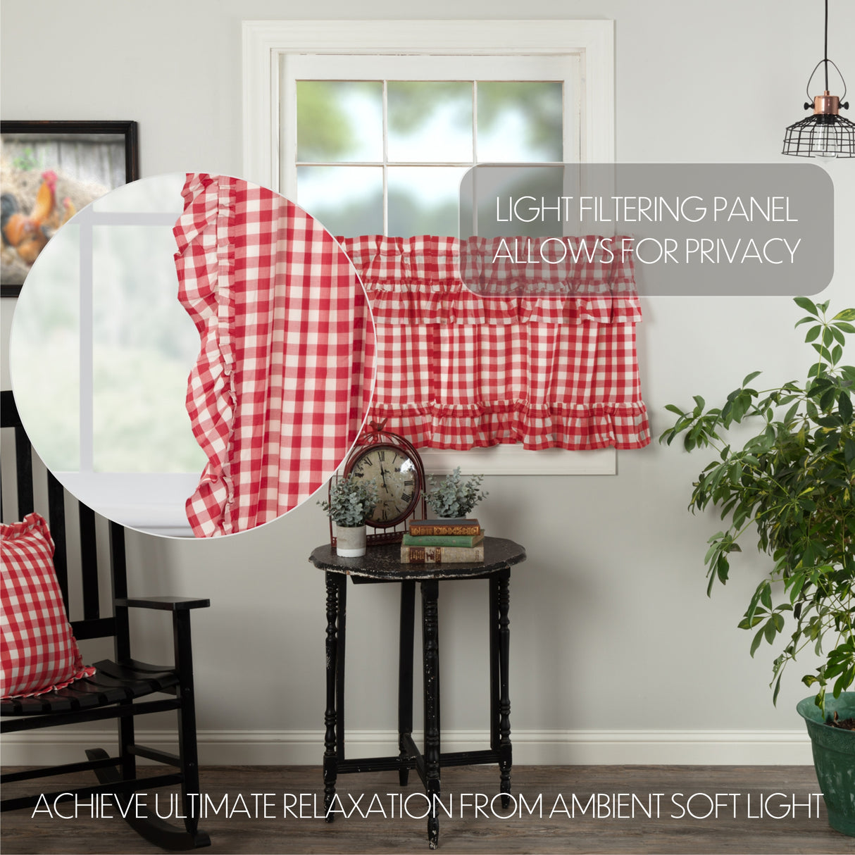 Annie Buffalo Check Curtain Set
