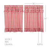 Annie Buffalo Check Curtain Set