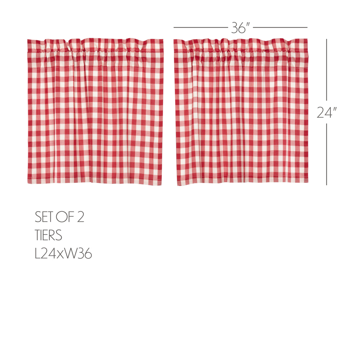 Annie Buffalo Check Curtain Set