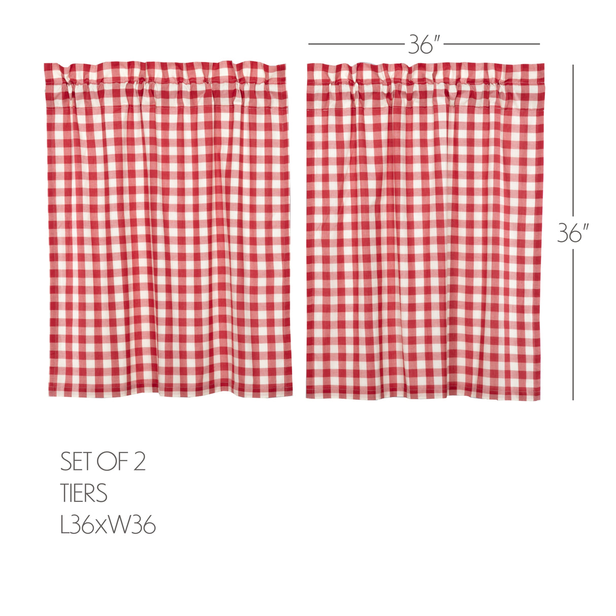 Annie Buffalo Check Curtain Set