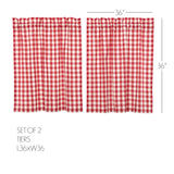 Annie Buffalo Check Curtain Set