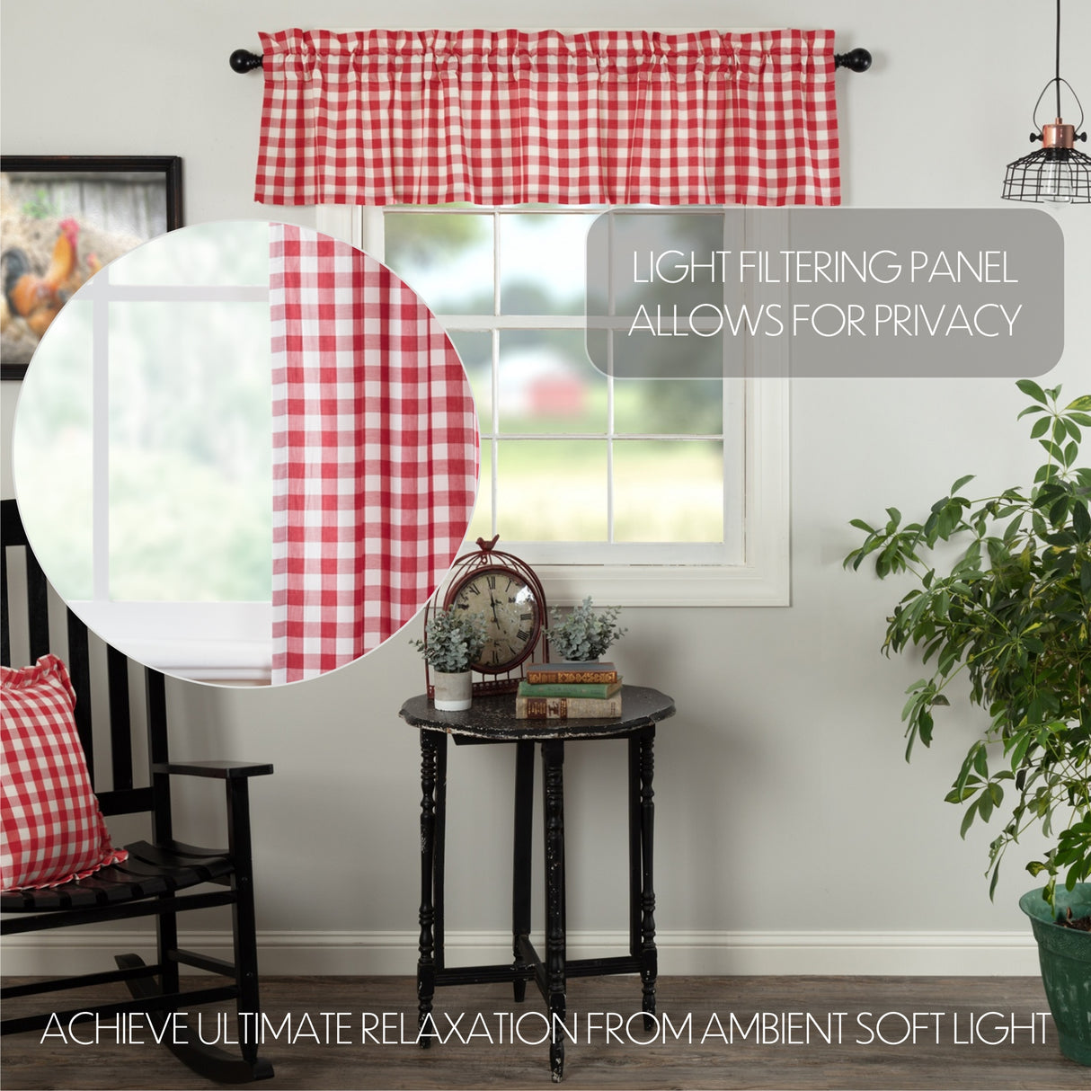 Annie Buffalo Check Curtain Set