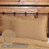 Burlap Natural Sham, Set of 2
