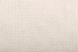 Burlap Antique White Fringed Twin Bed Skirt 39x76x16