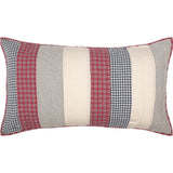 Hatteras Patch King Sham 21x37, Set of 2
