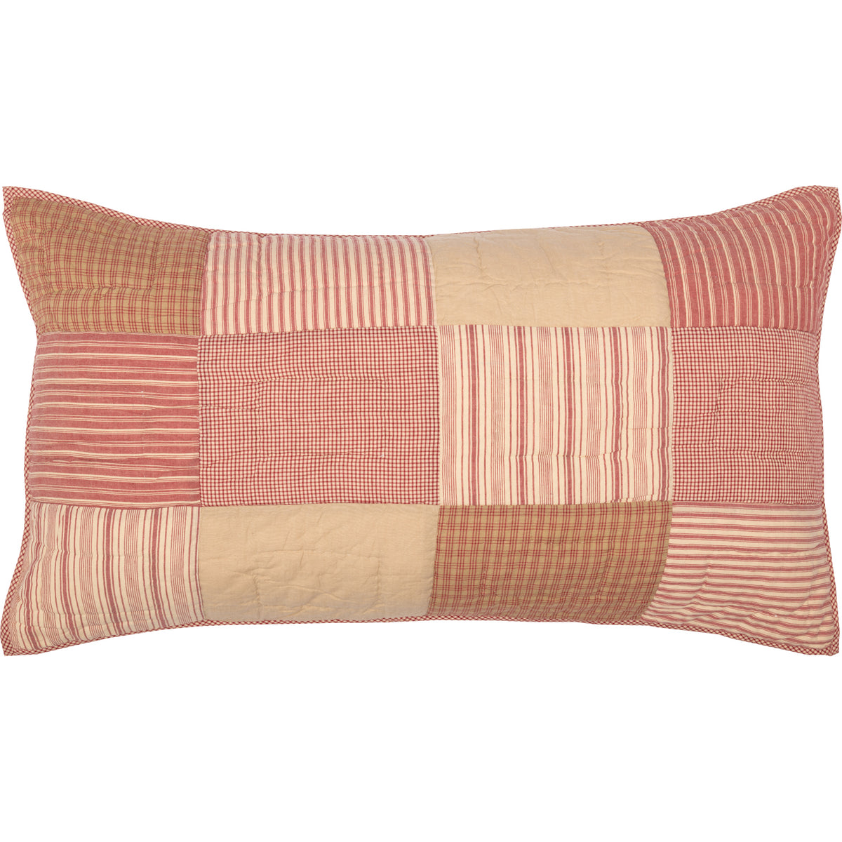Sawyer Mill Red King Sham 21x37, Set of 2