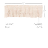 Simple Life Flax Curtain Set