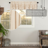Simple Life Flax Curtain Set