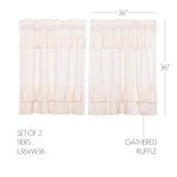 Simple Life Flax Curtain Set