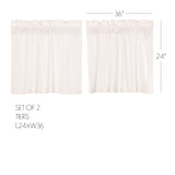Simple Life Flax Curtain Set