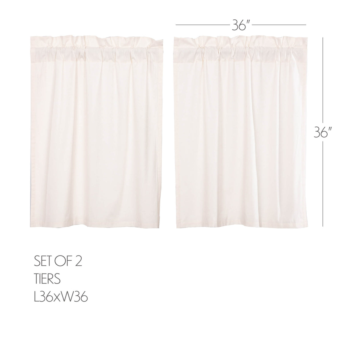 Simple Life Flax Curtain Set