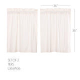 Simple Life Flax Curtain Set
