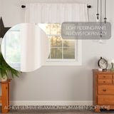 Simple Life Flax Curtain Set