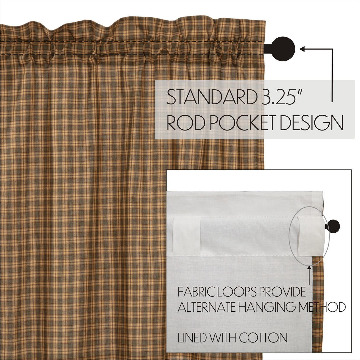 Cedar Ridge Curtain Set