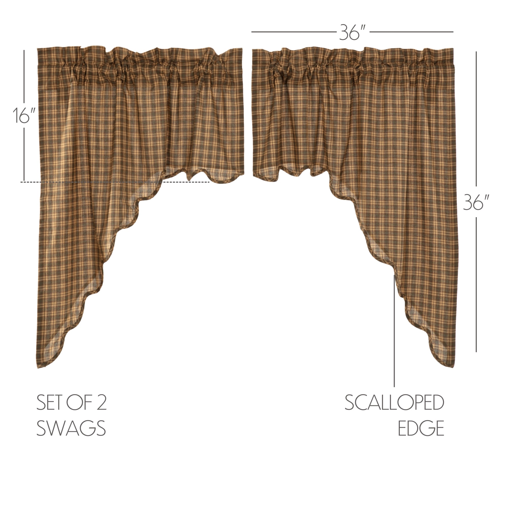 VHC Brands Cedar Ridge Curtain - Thumbnail 3