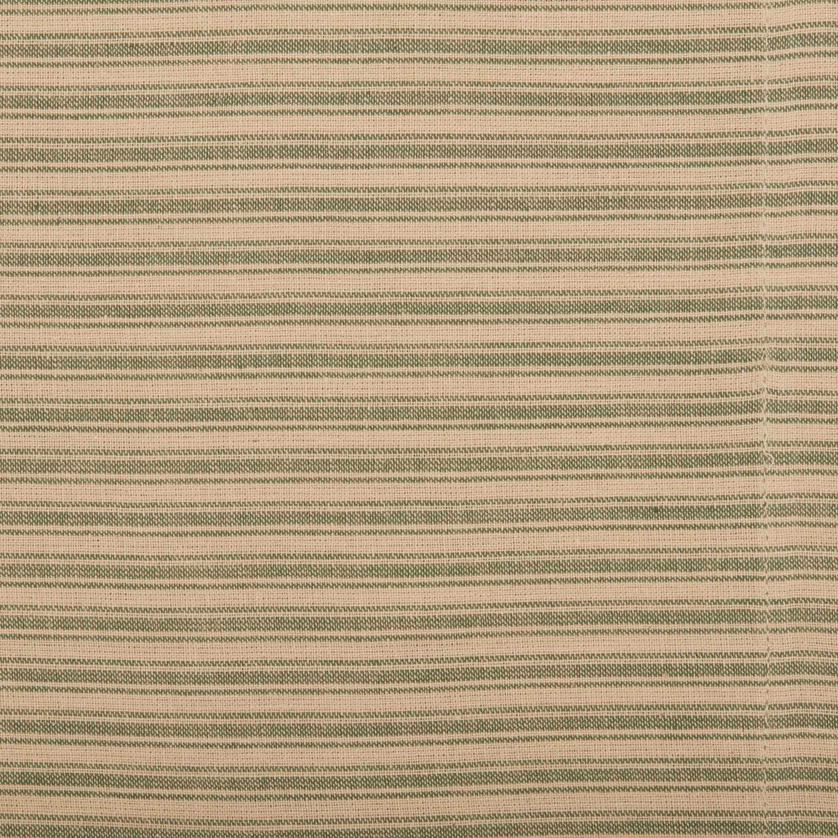 Prairie Winds Green Ticking Stripe Pillow Case Set of 2