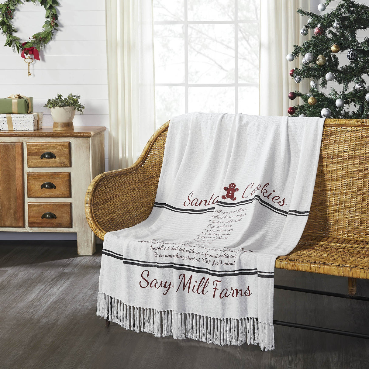 57400-Sawyer-Mill-Santa-Cookies-Woven-Throw-50x60-image-1