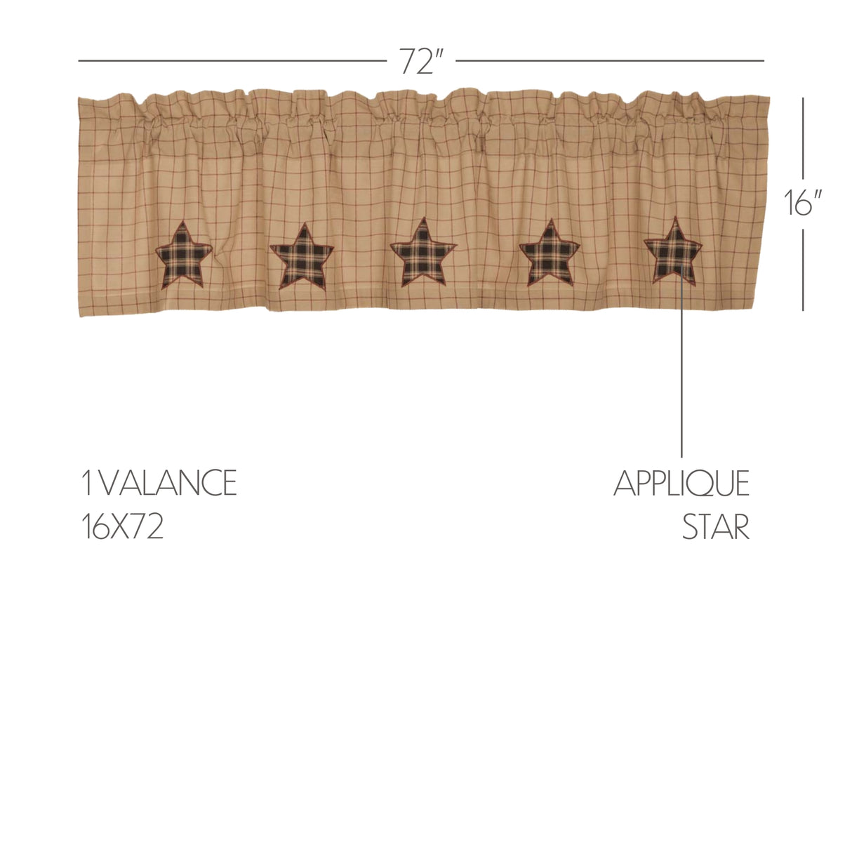 Bingham Star Curtain Set