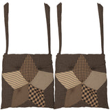Farmhouse Star 14 Inch Chair Pad