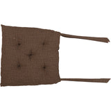 Farmhouse Star 14 Inch Chair Pad