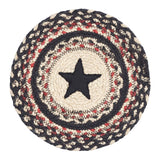 Colonial Star Jute Trivet 8 Set of 3