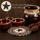 Colonial Star Jute Trivet 8 Set of 3